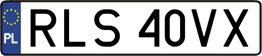 RLS40VX
