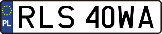 RLS40WA