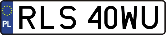 RLS40WU