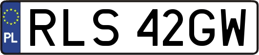 RLS42GW