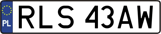 RLS43AW