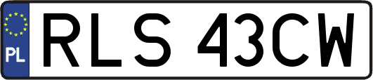 RLS43CW