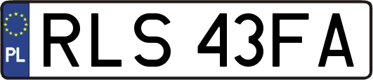 RLS43FA