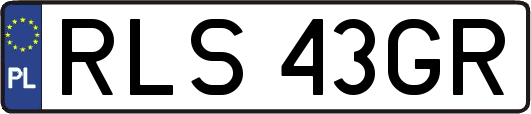 RLS43GR