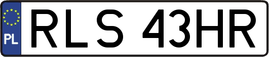 RLS43HR