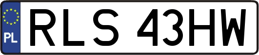 RLS43HW