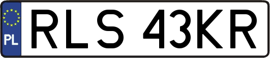 RLS43KR