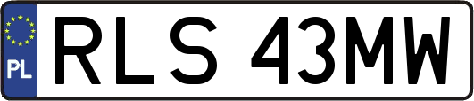 RLS43MW