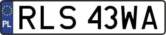 RLS43WA