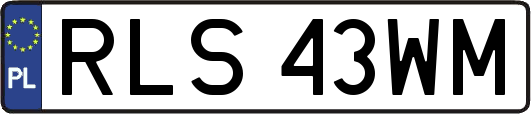RLS43WM