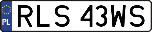 RLS43WS
