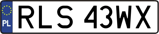 RLS43WX