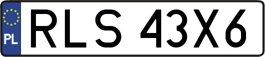RLS43X6