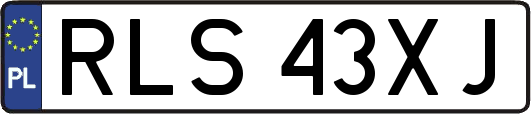 RLS43XJ