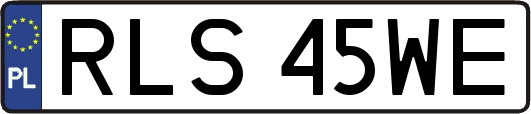 RLS45WE