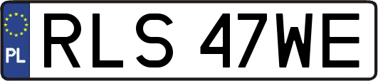 RLS47WE