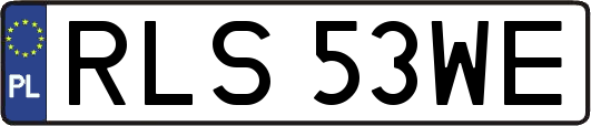 RLS53WE