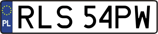 RLS54PW