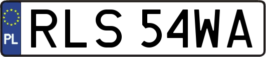 RLS54WA