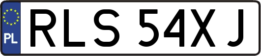 RLS54XJ