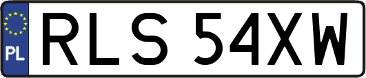 RLS54XW