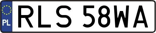 RLS58WA