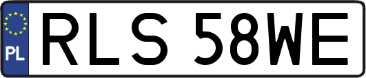 RLS58WE