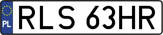 RLS63HR