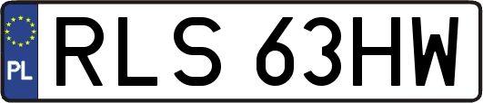 RLS63HW