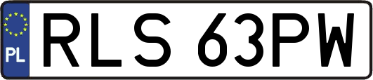RLS63PW