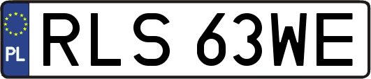 RLS63WE