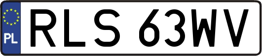 RLS63WV