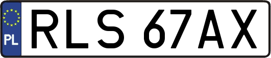 RLS67AX