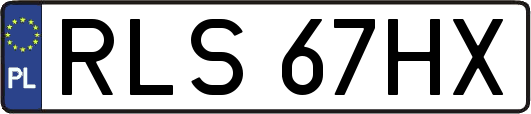 RLS67HX