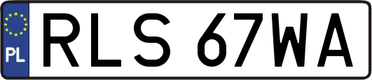RLS67WA