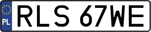 RLS67WE