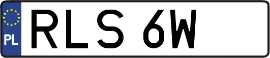 RLS6W
