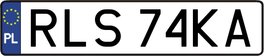 RLS74KA