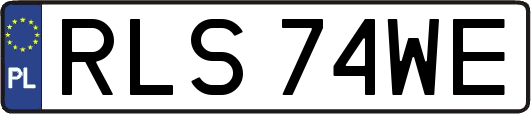 RLS74WE