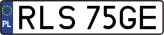 RLS75GE