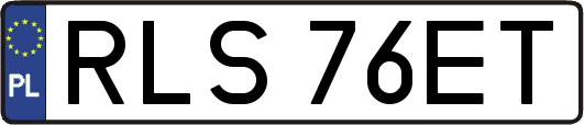 RLS76ET