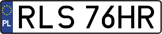 RLS76HR