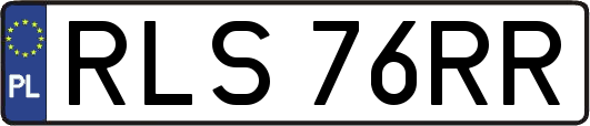 RLS76RR