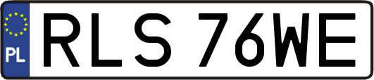 RLS76WE