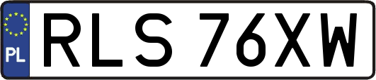 RLS76XW