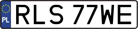RLS77WE