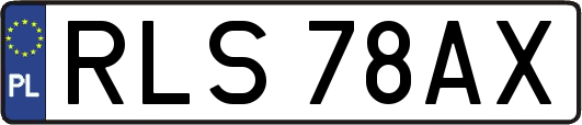 RLS78AX