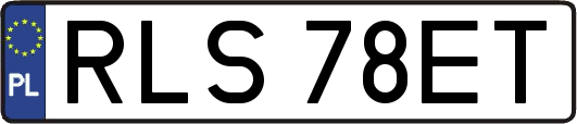 RLS78ET