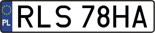 RLS78HA