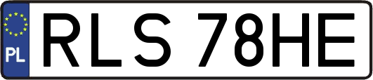 RLS78HE